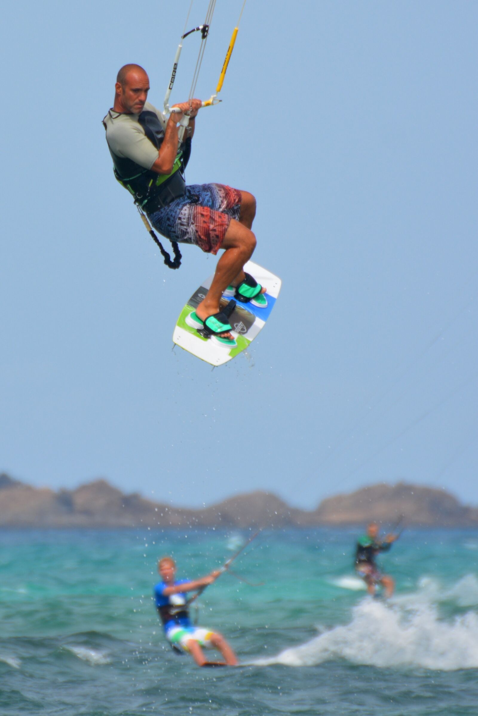 Nikon D5200 sample photo. Surf, kite surfing, man photography