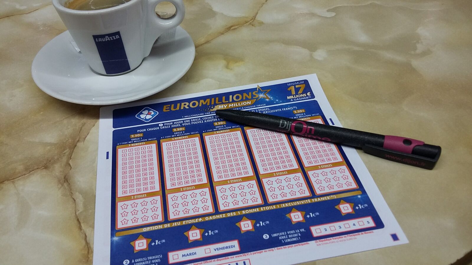Samsung Galaxy Grand Prime sample photo. Lottery, euromillions, lotto photography