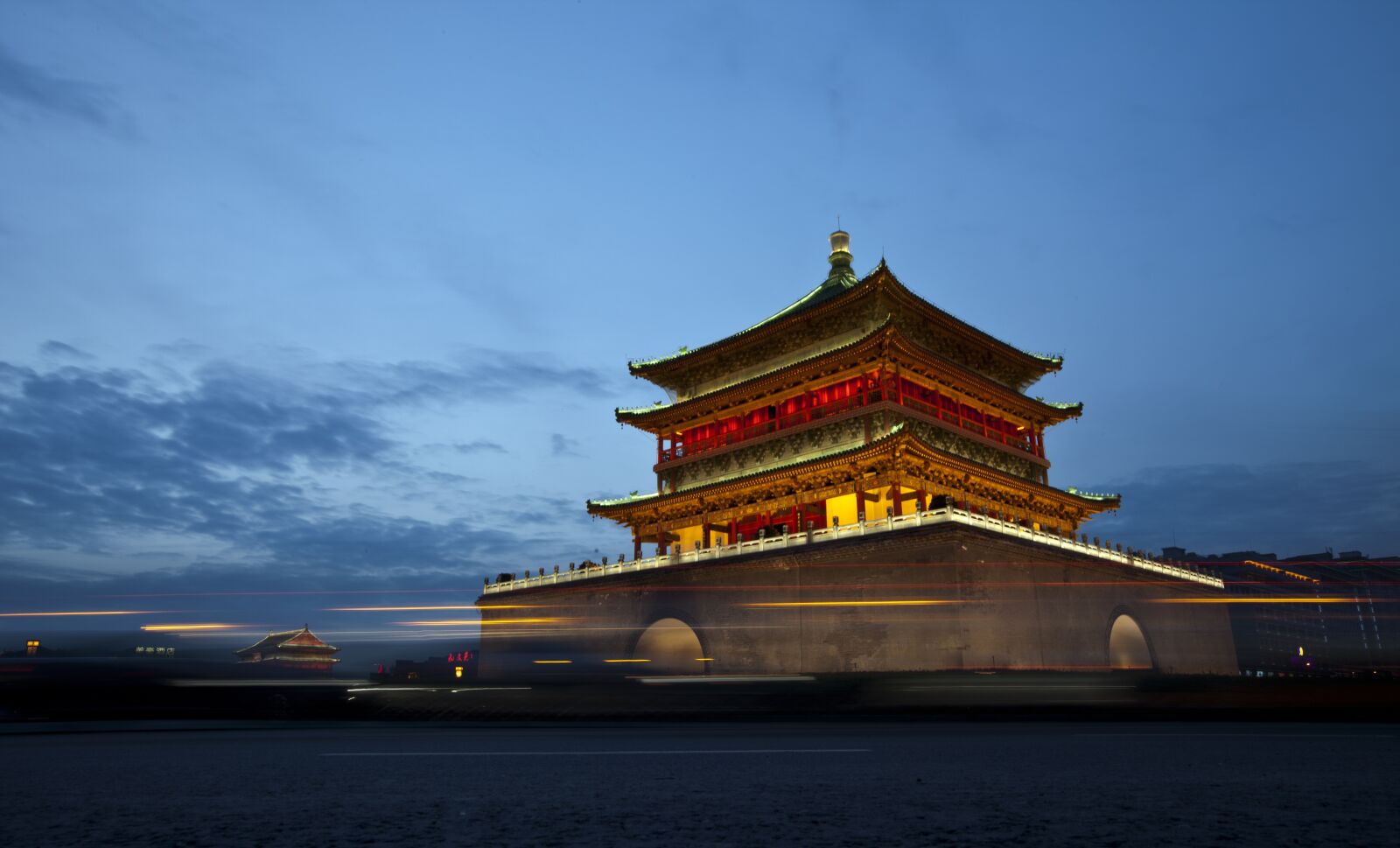 Canon EOS 5D Mark II sample photo. China, xi'an, the bell photography