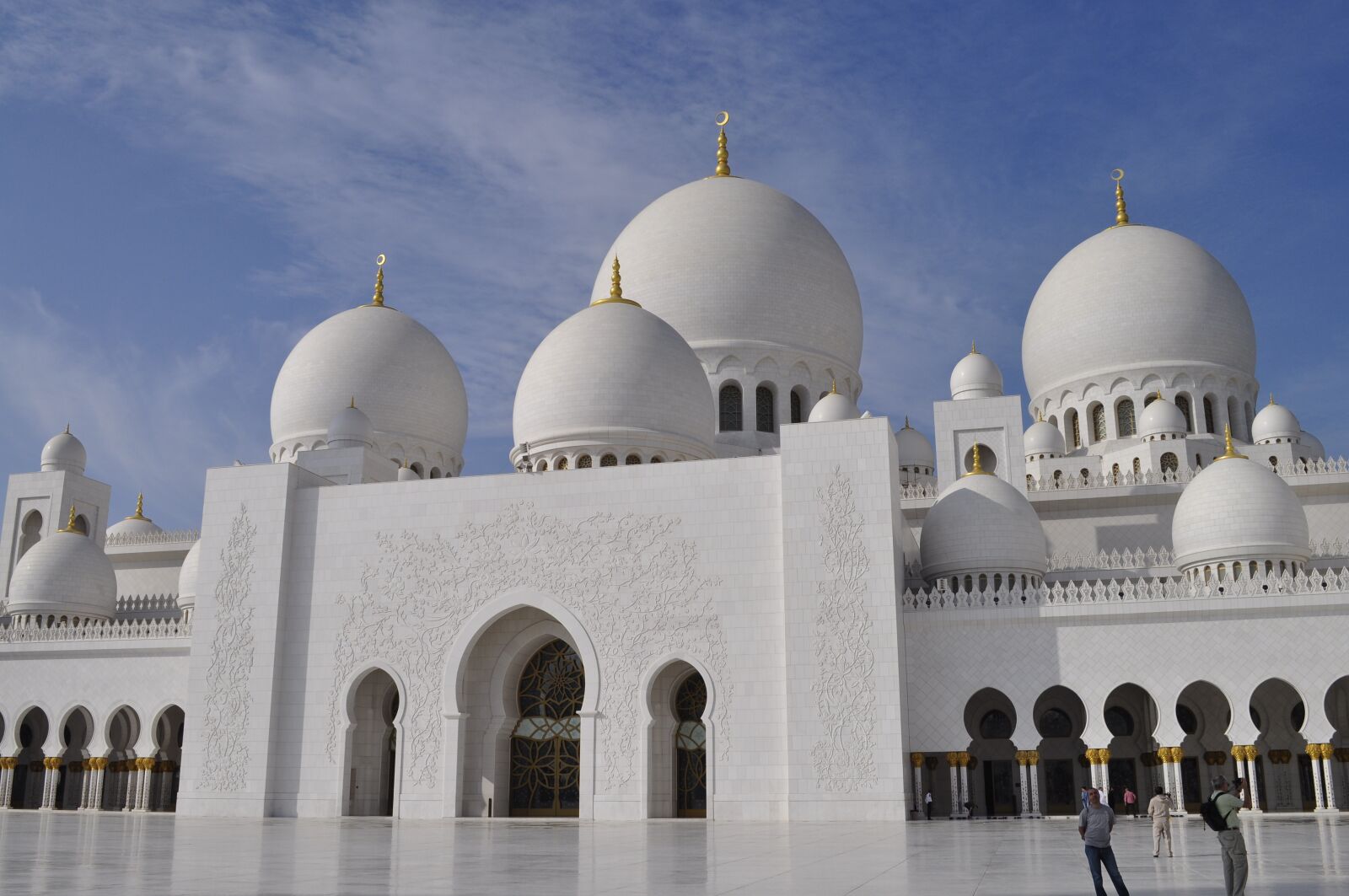Nikon D5000 sample photo. Abu dhabi, grand mosque photography