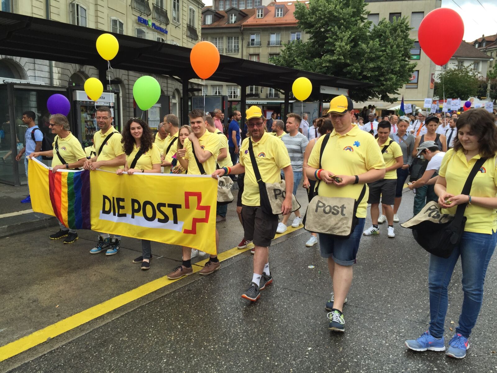 Apple iPhone 6 sample photo. Gai, pride, fribourg photography