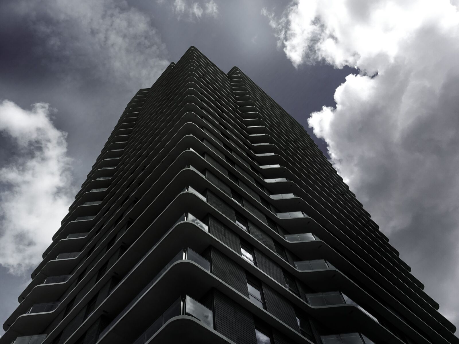 Sony DSC-HX60 sample photo. Architectural, design, architecture, black photography
