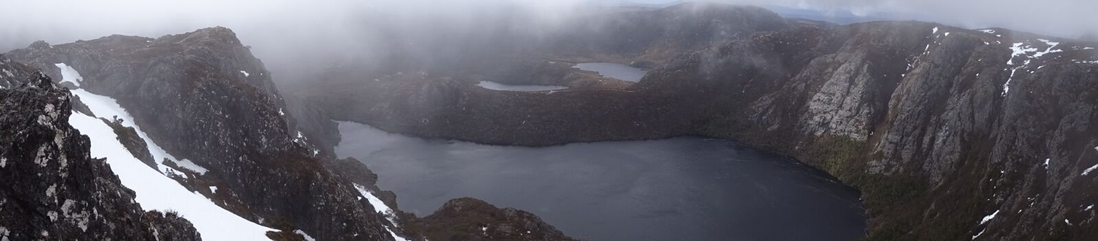 Sony Cyber-shot DSC-HX350 sample photo. Crater lake, cradle mountain photography