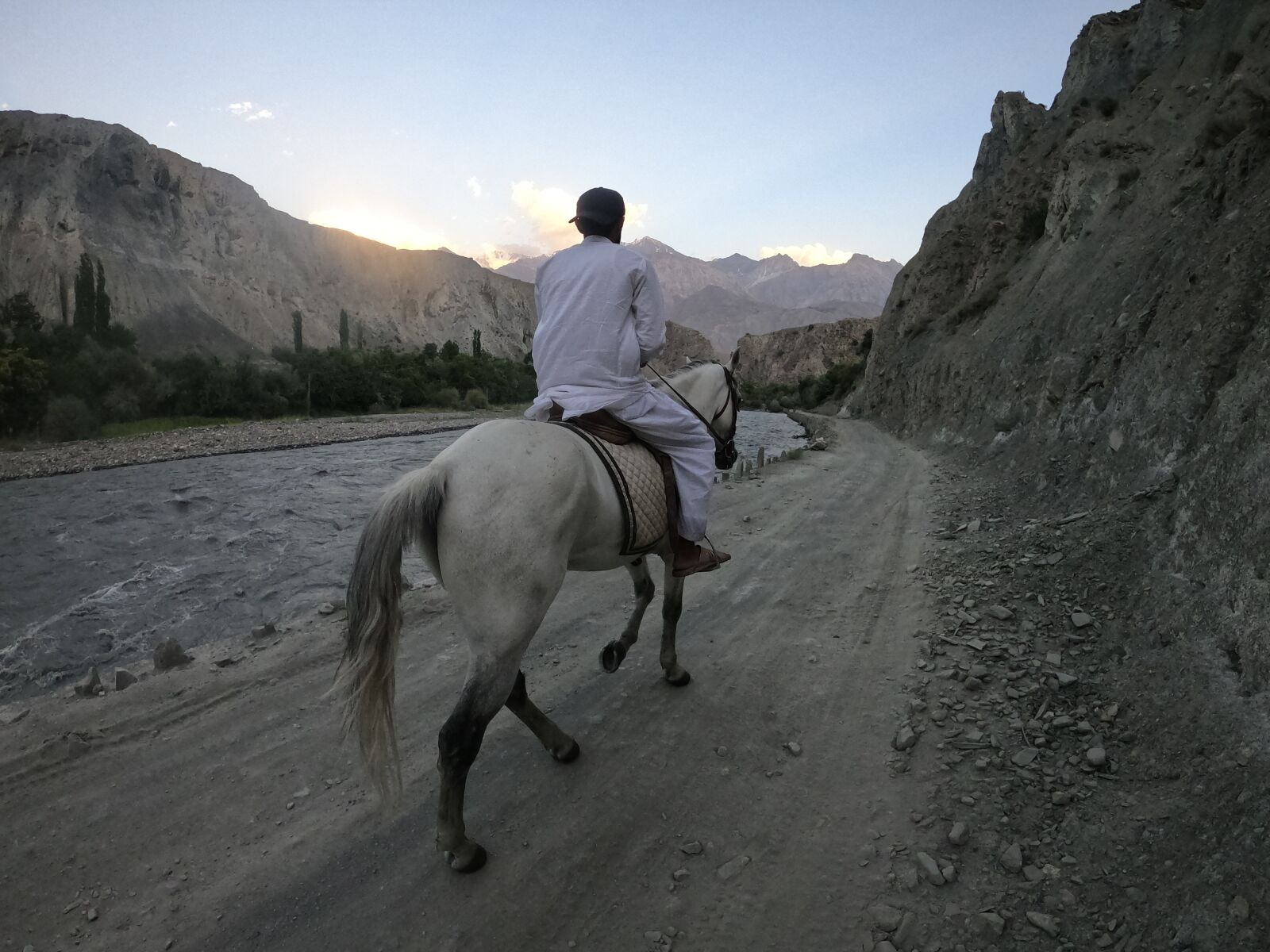 GoPro Hero8 Black sample photo. Horse, rider, alone photography