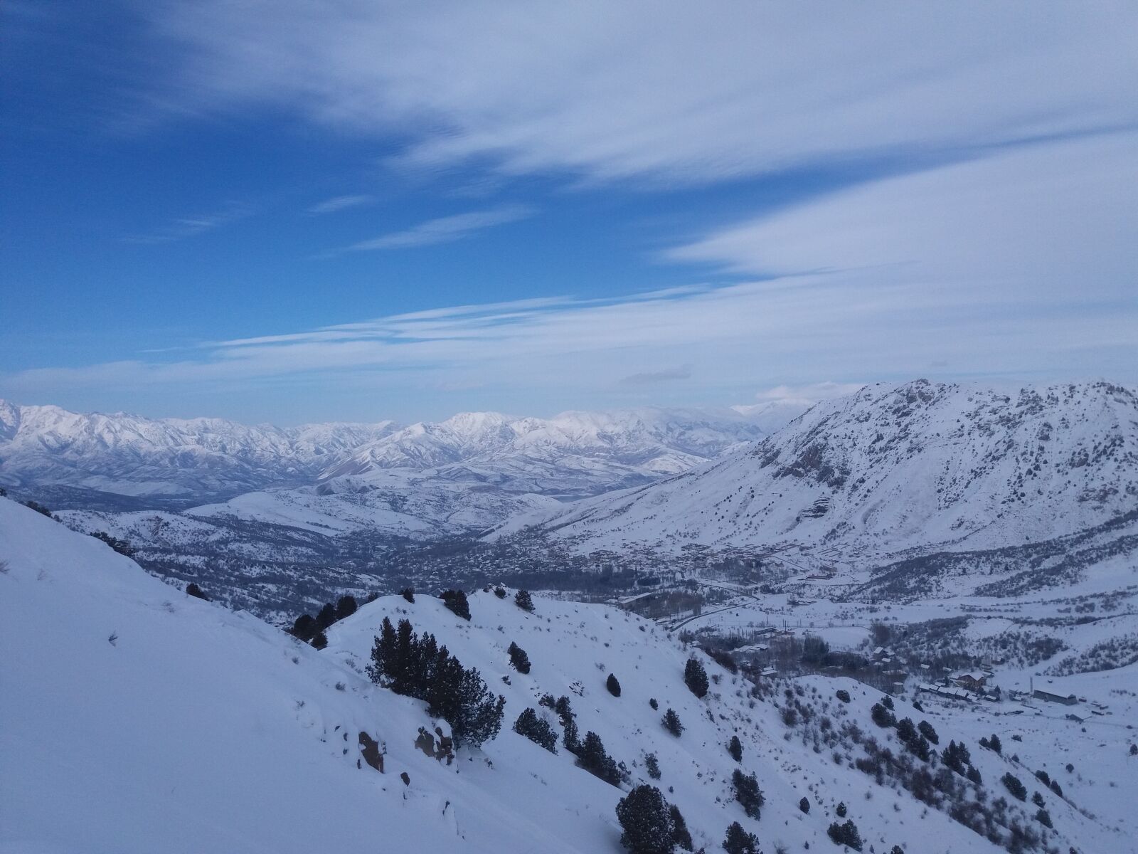Samsung Galaxy J5 sample photo. Snow, winter, mountain photography