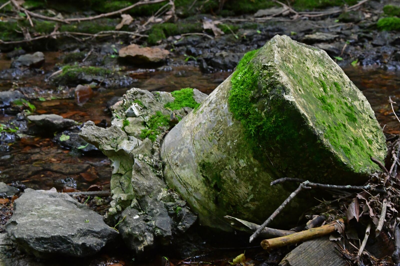 Nikon D7500 sample photo. Creek, decay, abandoned photography