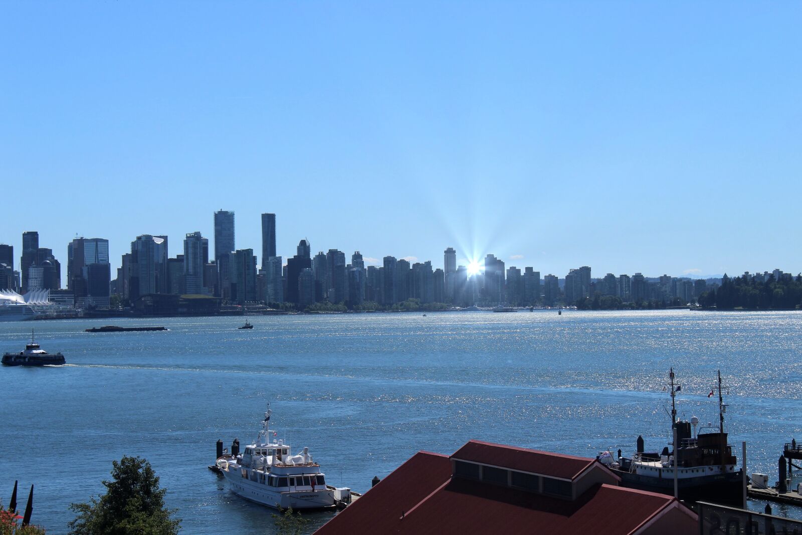 Canon EOS 1300D (EOS Rebel T6 / EOS Kiss X80) sample photo. Vancouver harbor, harbor, canada photography