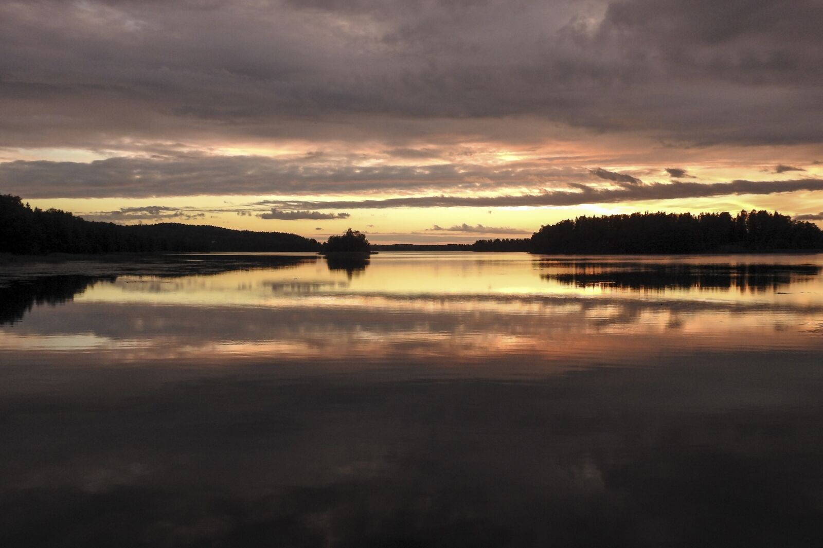 Nikon Coolpix P900 sample photo. Sunset, july, finland photography