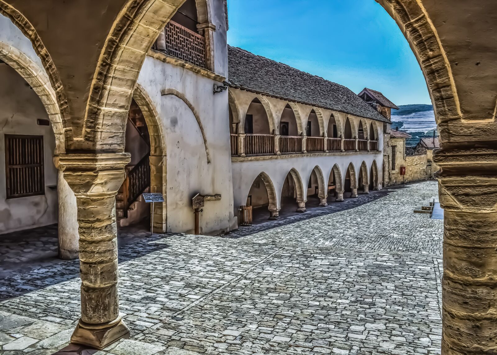 Nikon D3300 sample photo. Monastery, arcade, stoa photography