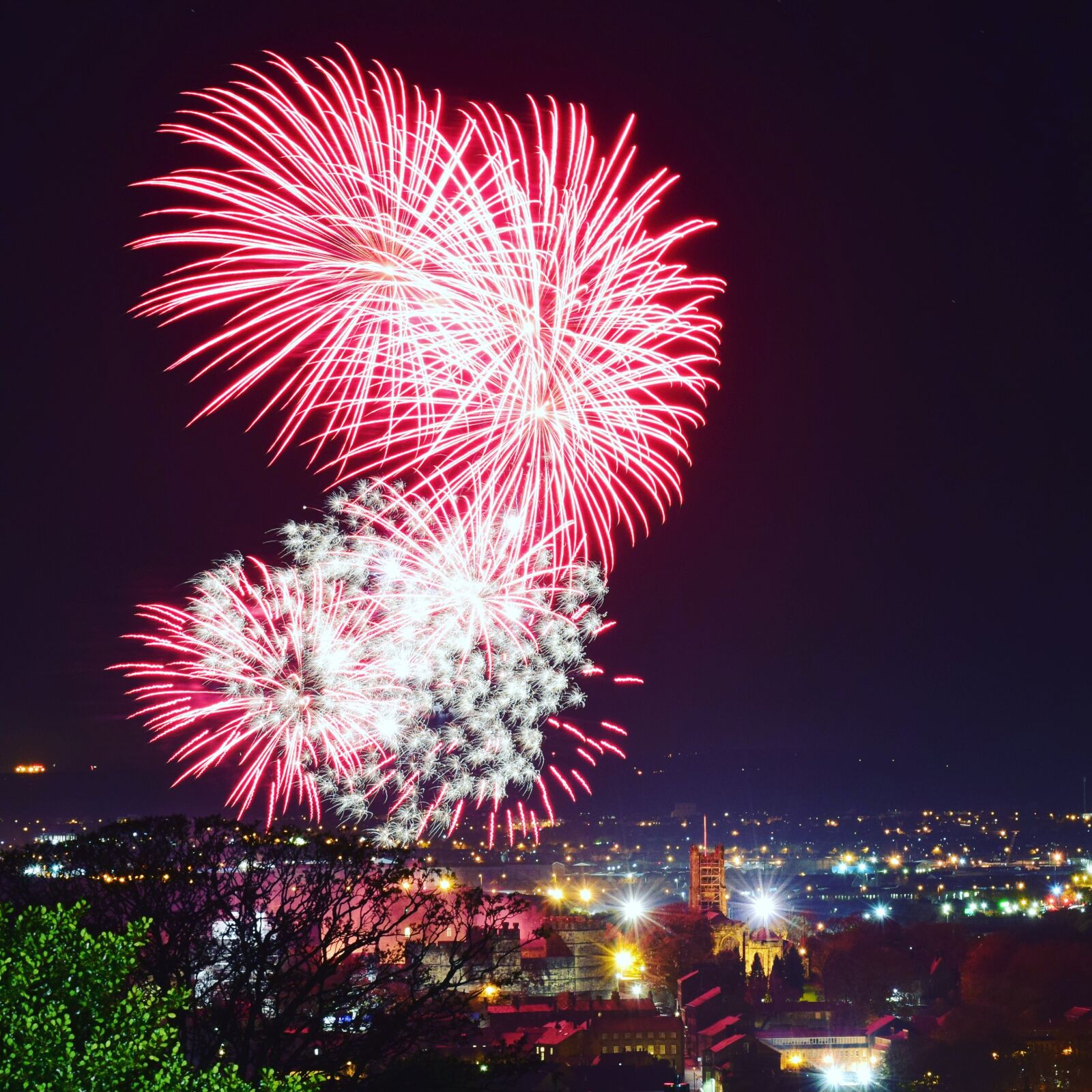 Nikon D5300 sample photo. Bonfire, firework photography
