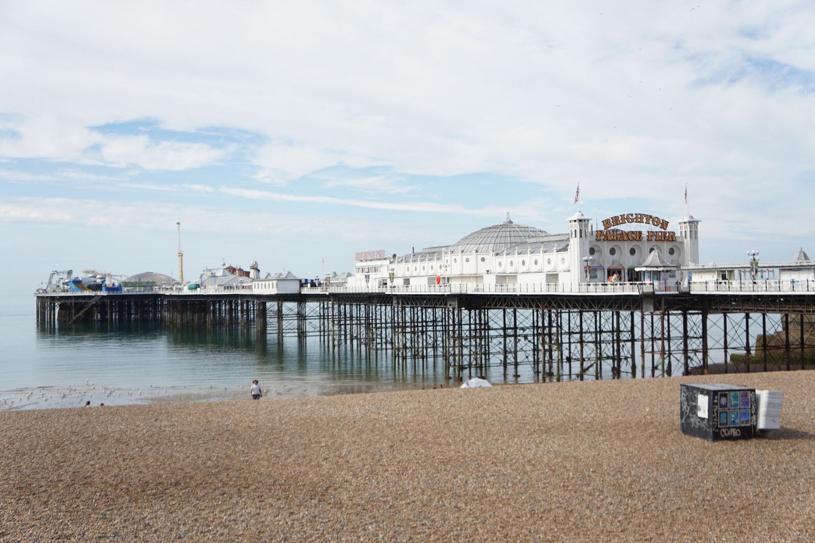 Sony a6000 + Sony E 18-55mm F3.5-5.6 OSS sample photo. Pier, brighton, sea photography