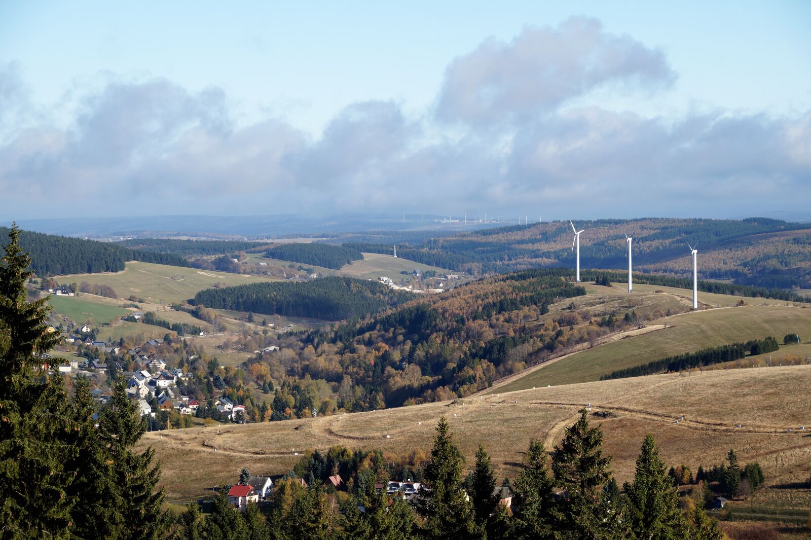 Sony SLT-A58 sample photo. The ore mountains, autumn photography