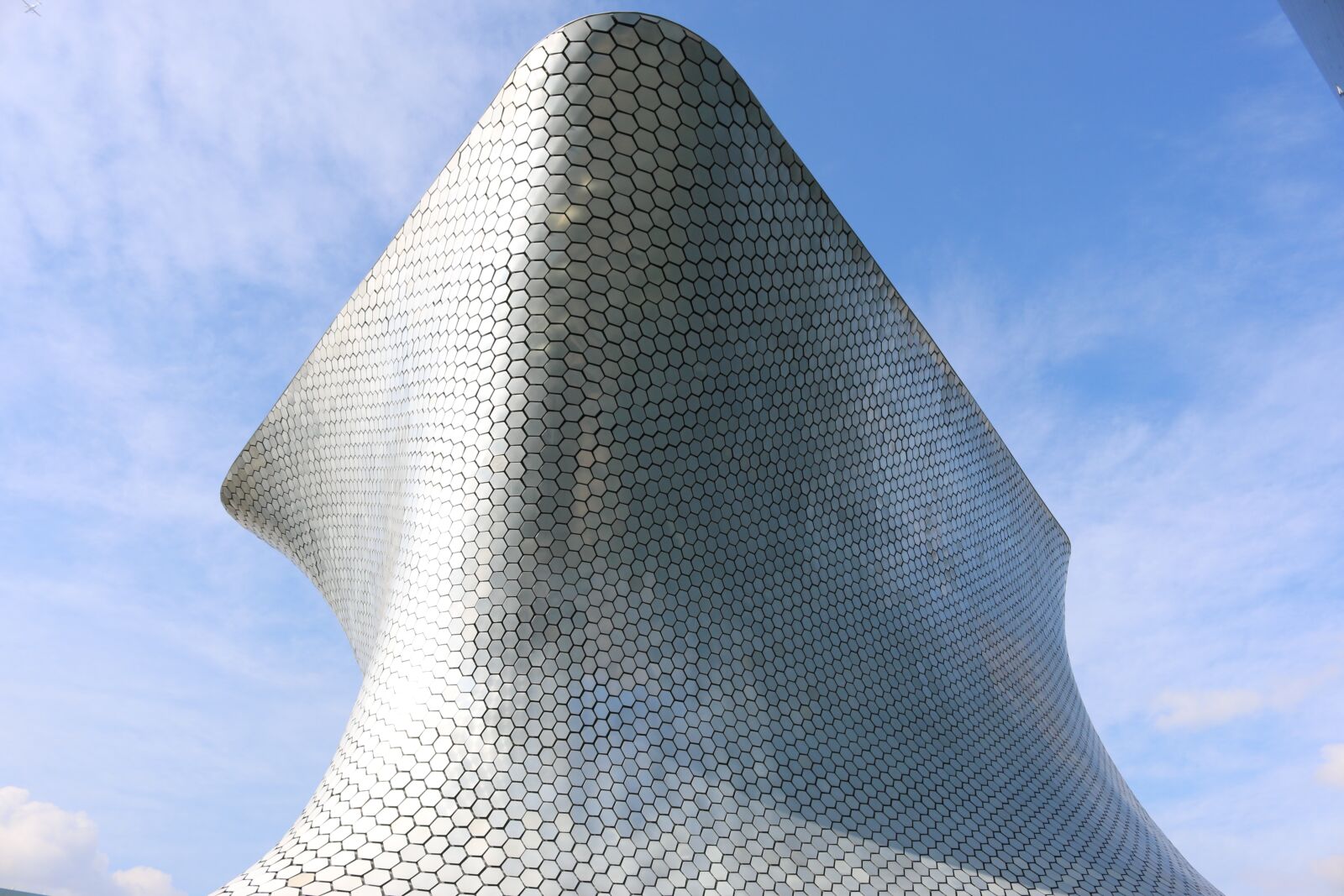 Canon EOS 70D sample photo. Soumaya museum, mexico architecture photography