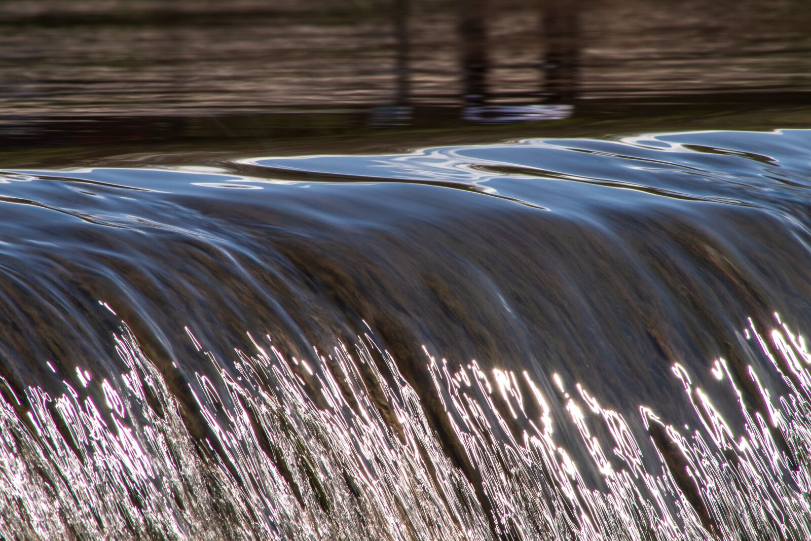 Canon EF75-300mm f/4-5.6 sample photo. Water fall, dam, lake photography