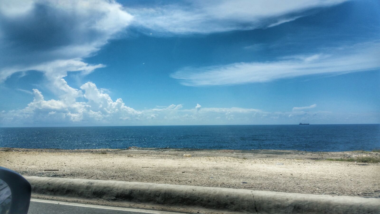 Samsung Galaxy Note4 sample photo. Caribbean sea, santo domingo photography