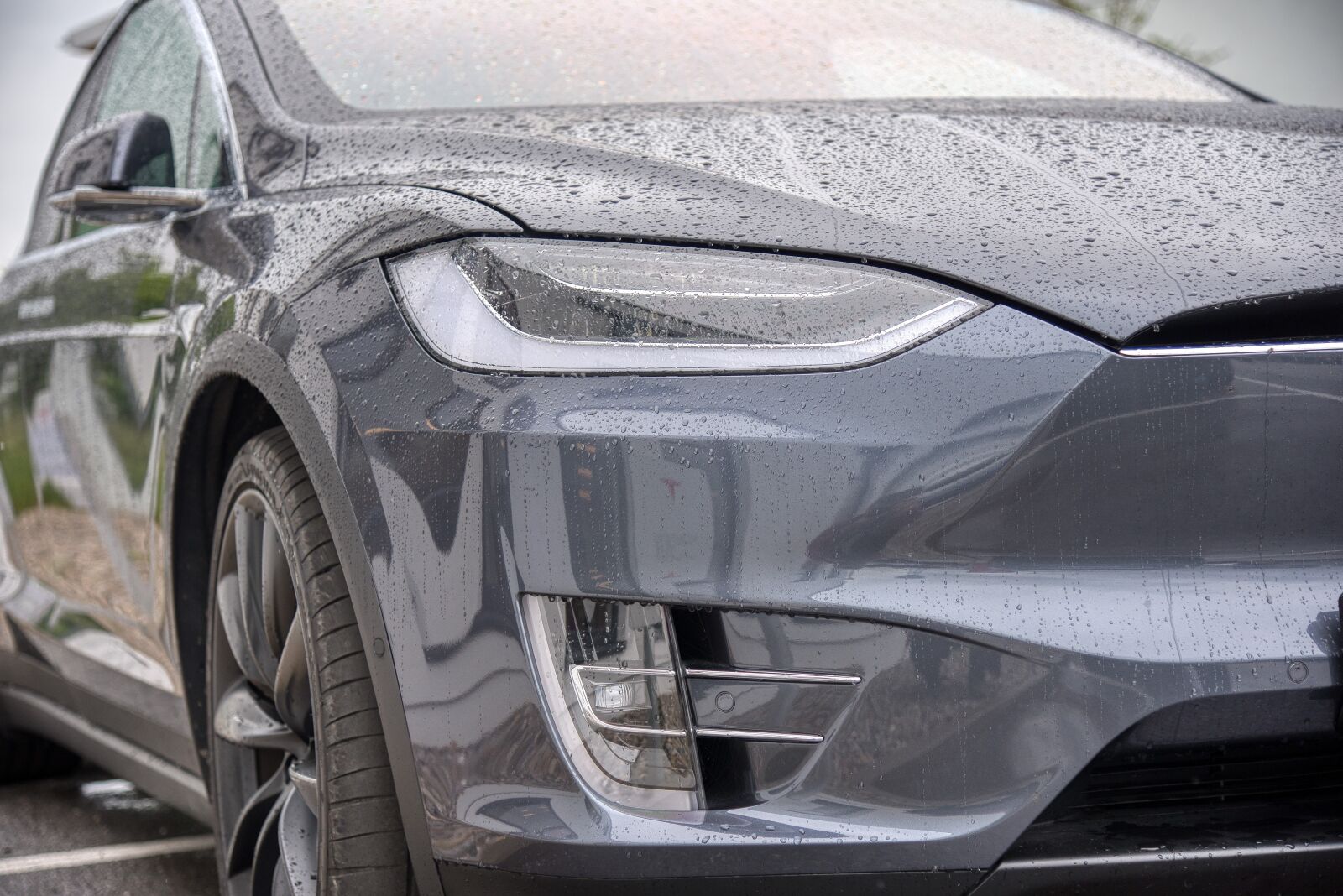 Nikon D750 sample photo. Tesla, auto, vehicle photography