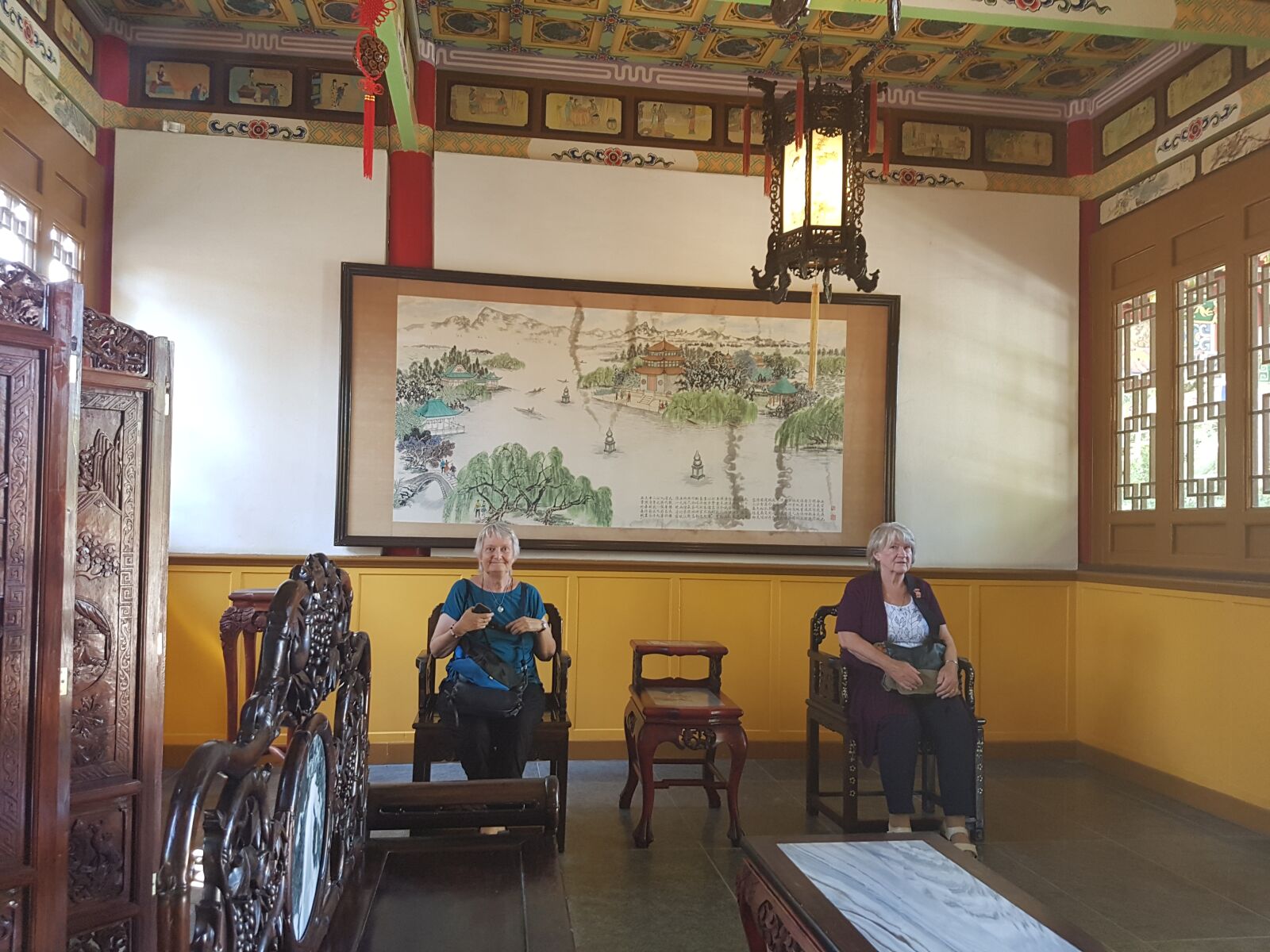 Samsung Galaxy S7 Edge sample photo. China garden, zurich, space photography