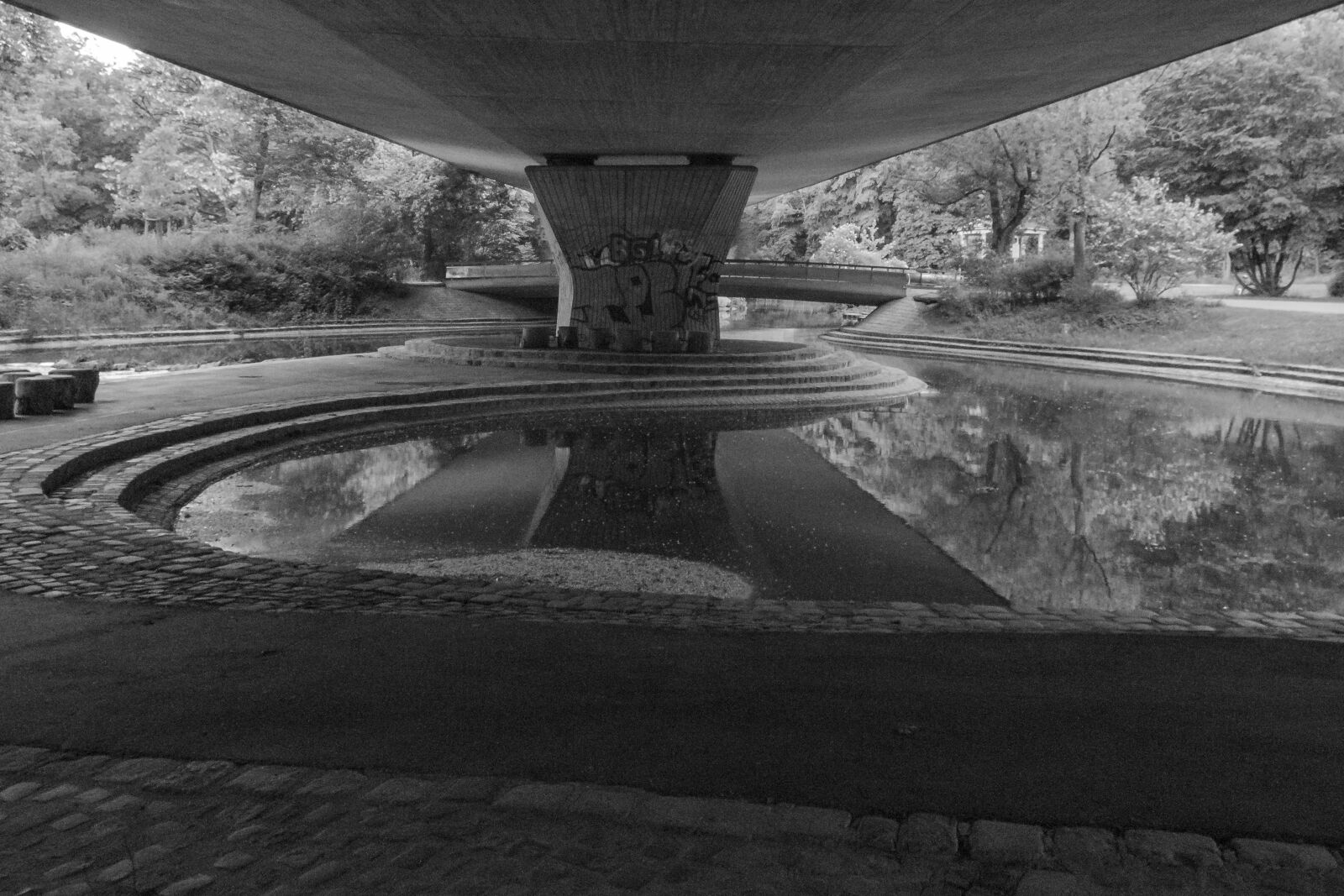 Canon EF-S 17-85mm F4-5.6 IS USM sample photo. Bamberg, black and white photography