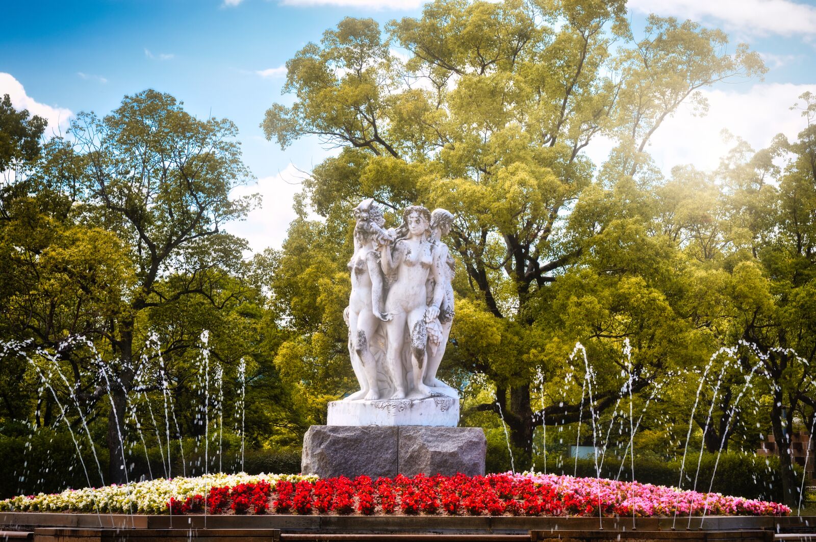 Nikon D7200 sample photo. Fountain, sculpture, water photography