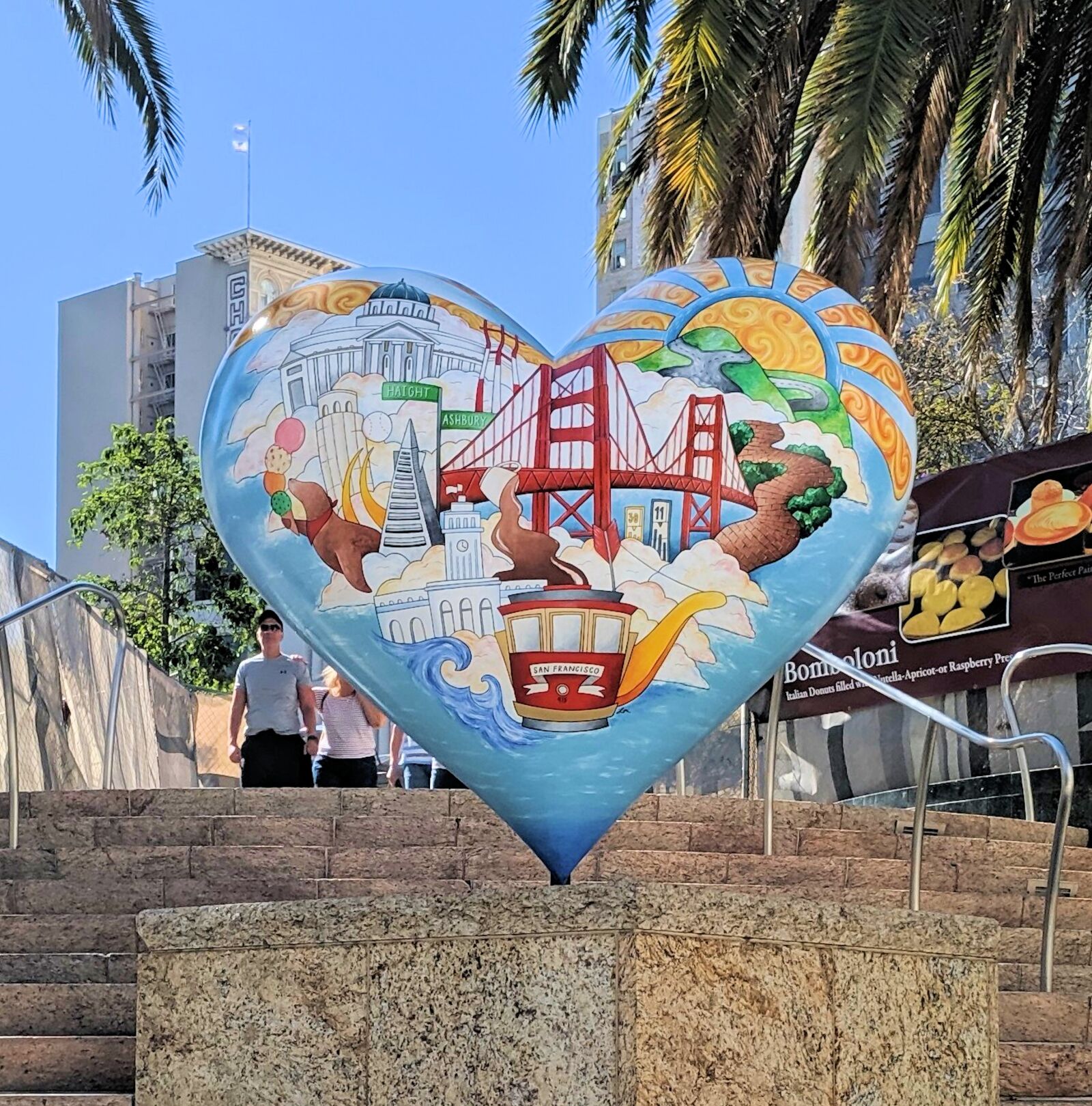 Google Pixel 3 sample photo. San francisco, union square photography