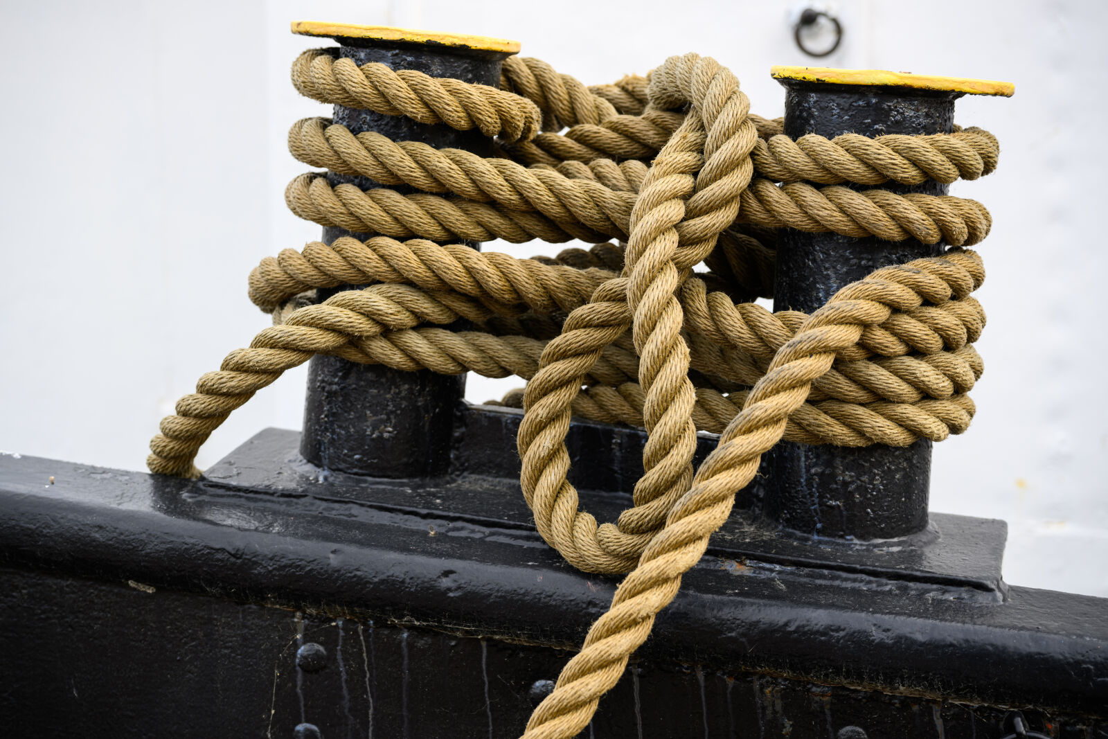 Nikon Z8 sample photo. Rope of the boat photography