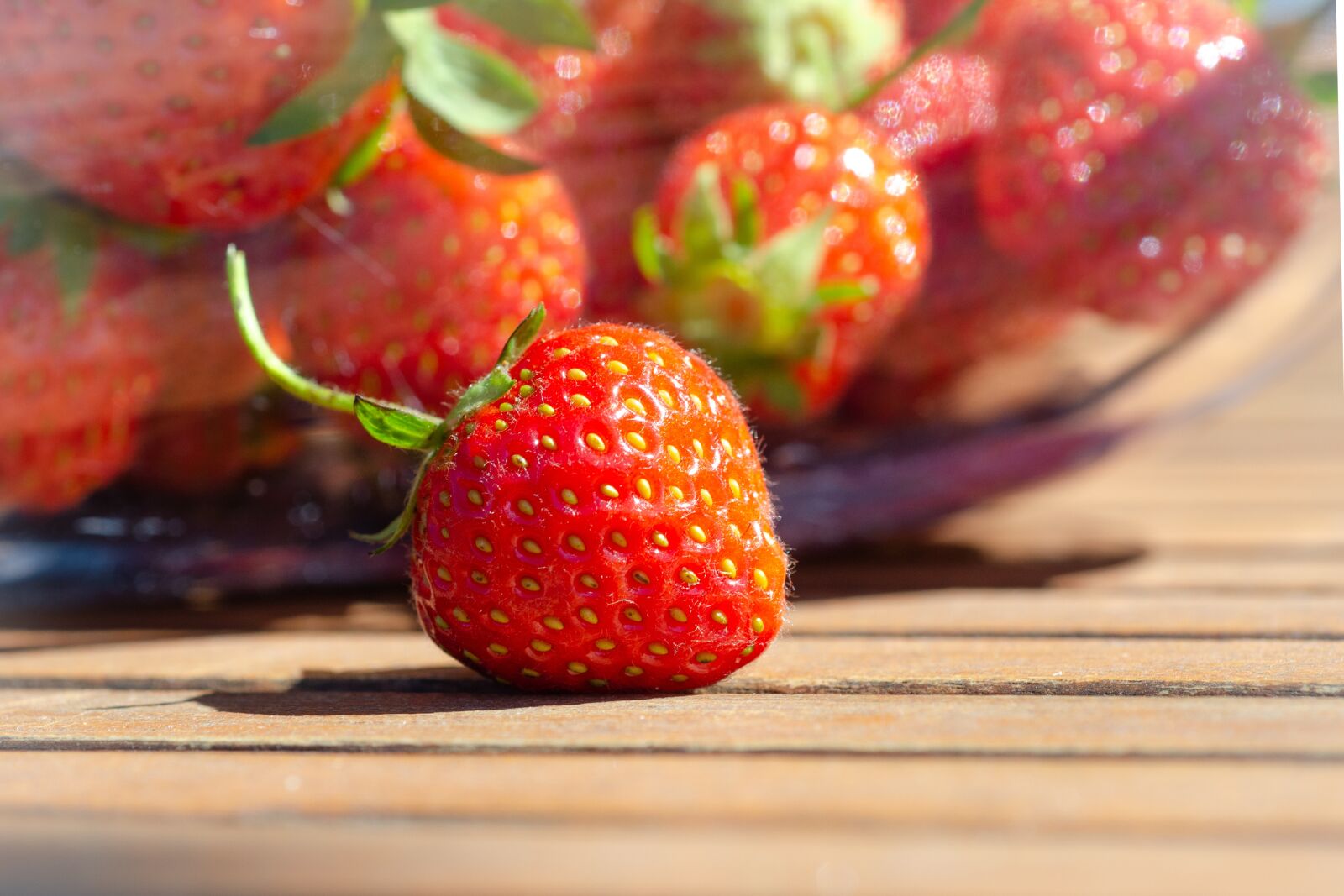 Nikon D7000 sample photo. Strawberry, fruit, sweet photography