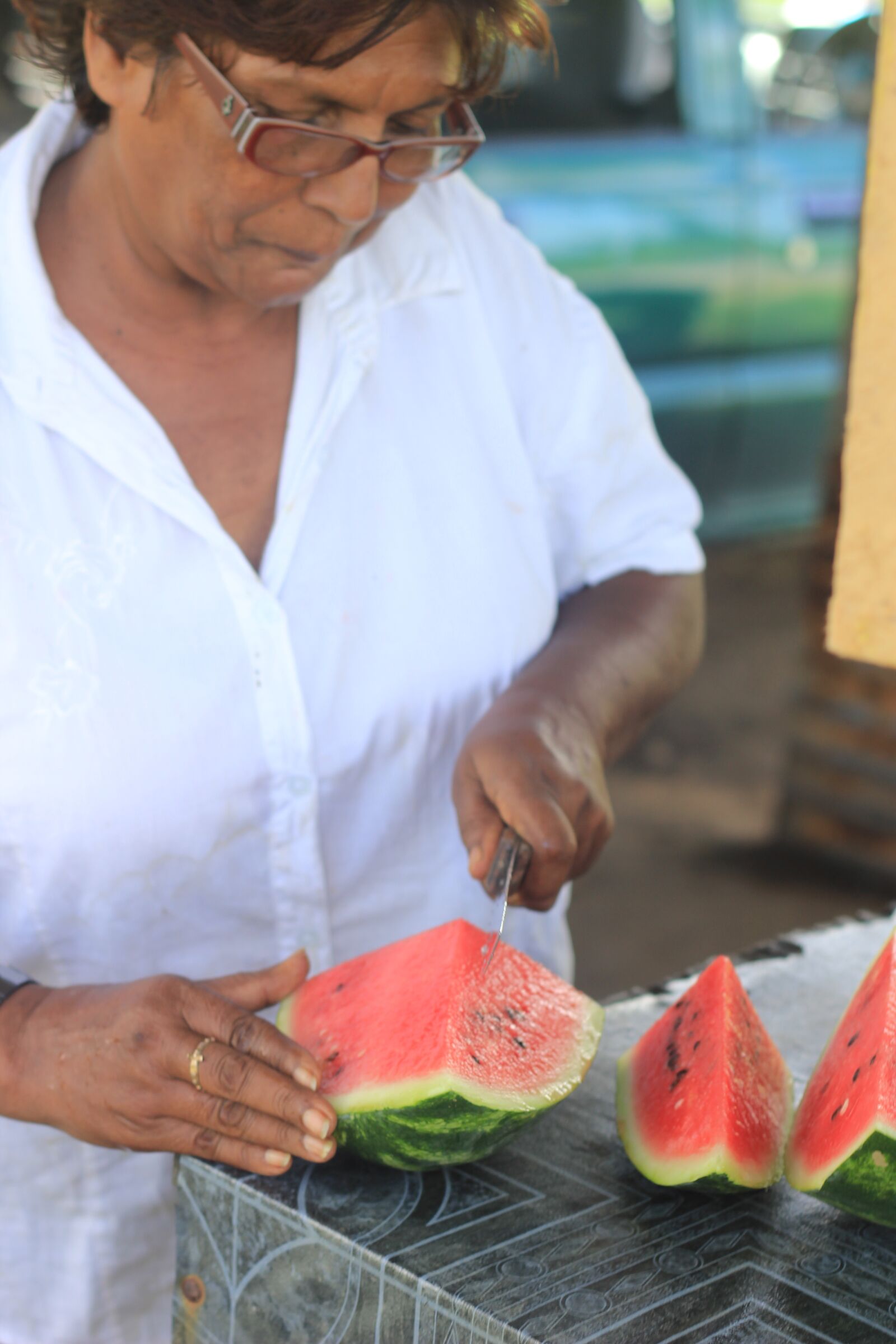 Canon EOS 550D (EOS Rebel T2i / EOS Kiss X4) sample photo. Water melon, slice, trinidad photography