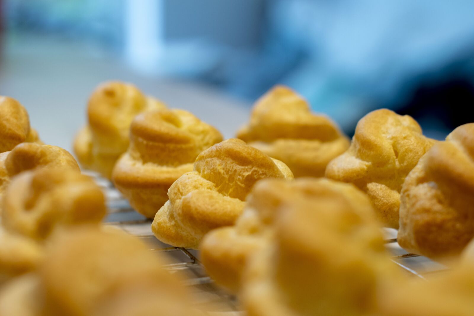 Nikon D3300 sample photo. Profiteroles, baking, profiterole photography