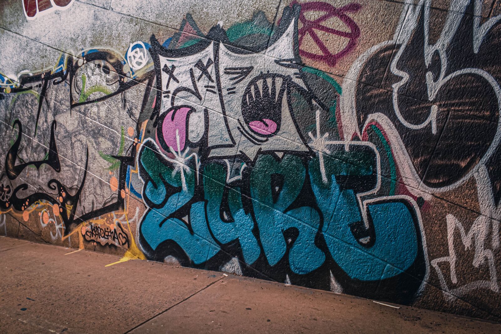 Canon EOS 1300D (EOS Rebel T6 / EOS Kiss X80) sample photo. Graffiti, street art, mural photography