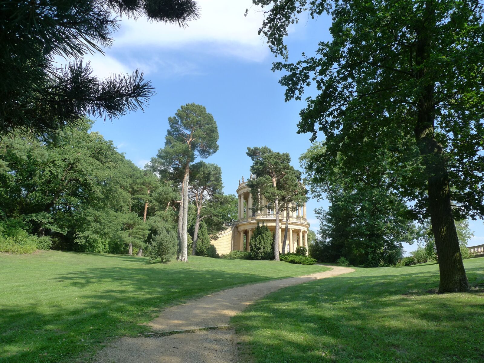 Panasonic Lumix DMC-LX3 sample photo. Potsdam, sanssouci, park photography