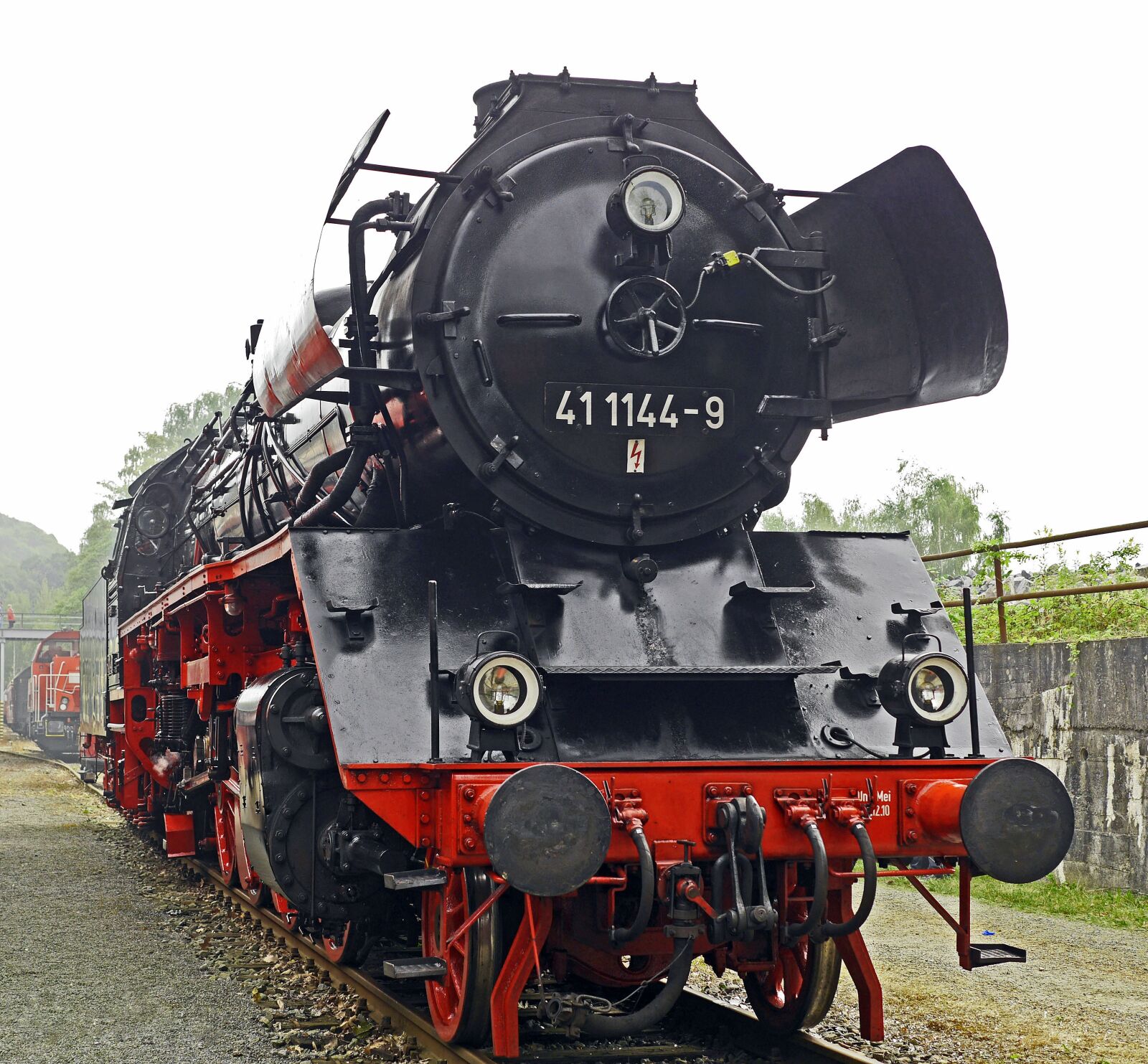 Panasonic Lumix DMC-GH3 sample photo. Steam locomotive, goods train photography