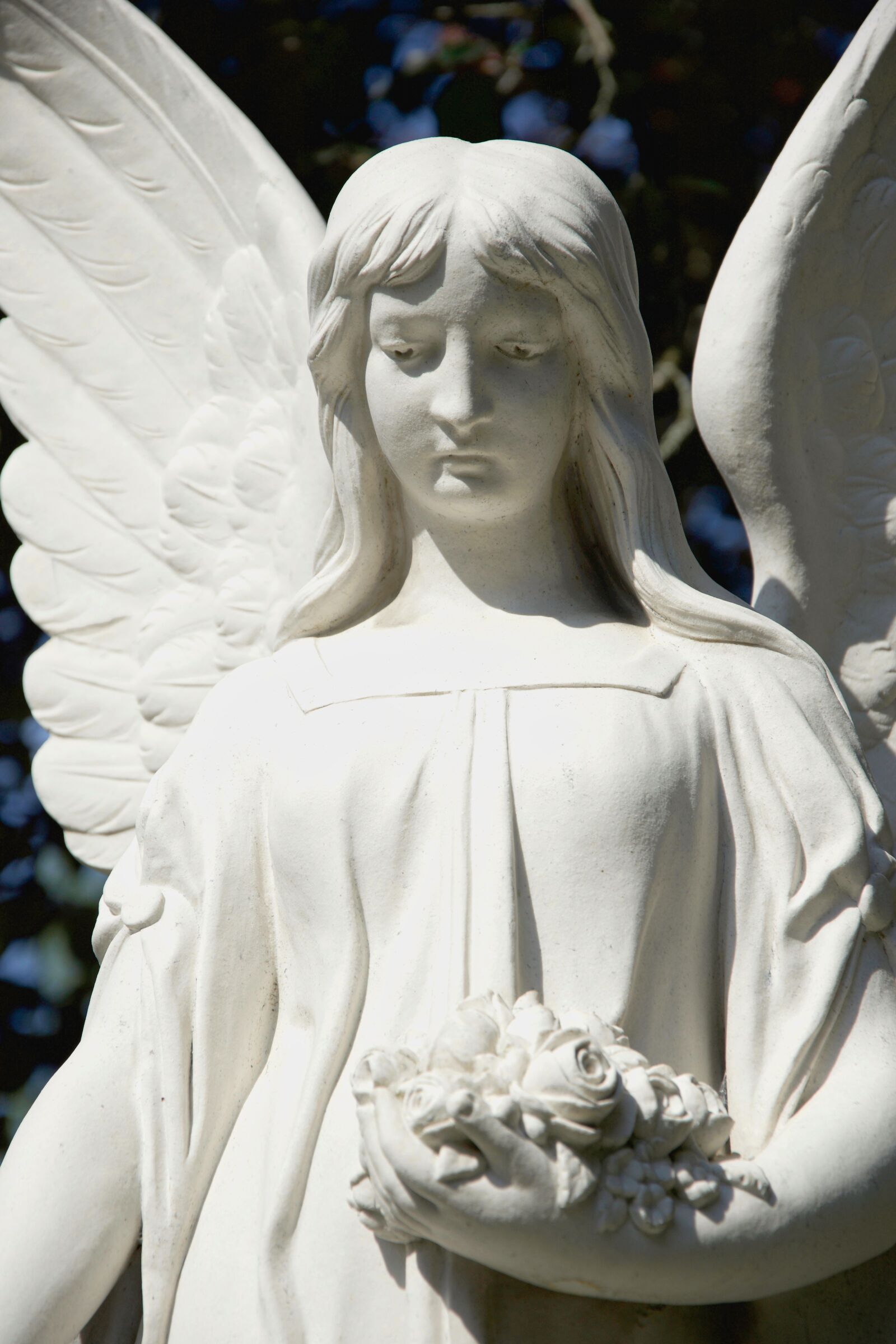 Nikon D5300 sample photo. Grave of angels, angel photography