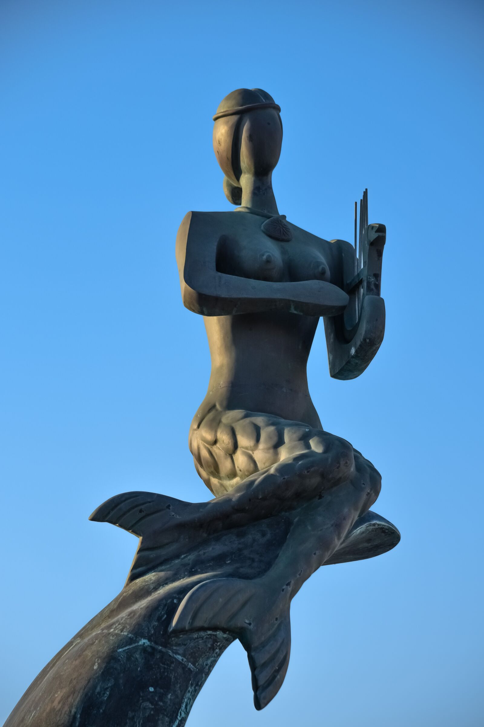 Nikon D3300 sample photo. Mermaid, sculpture, statue photography