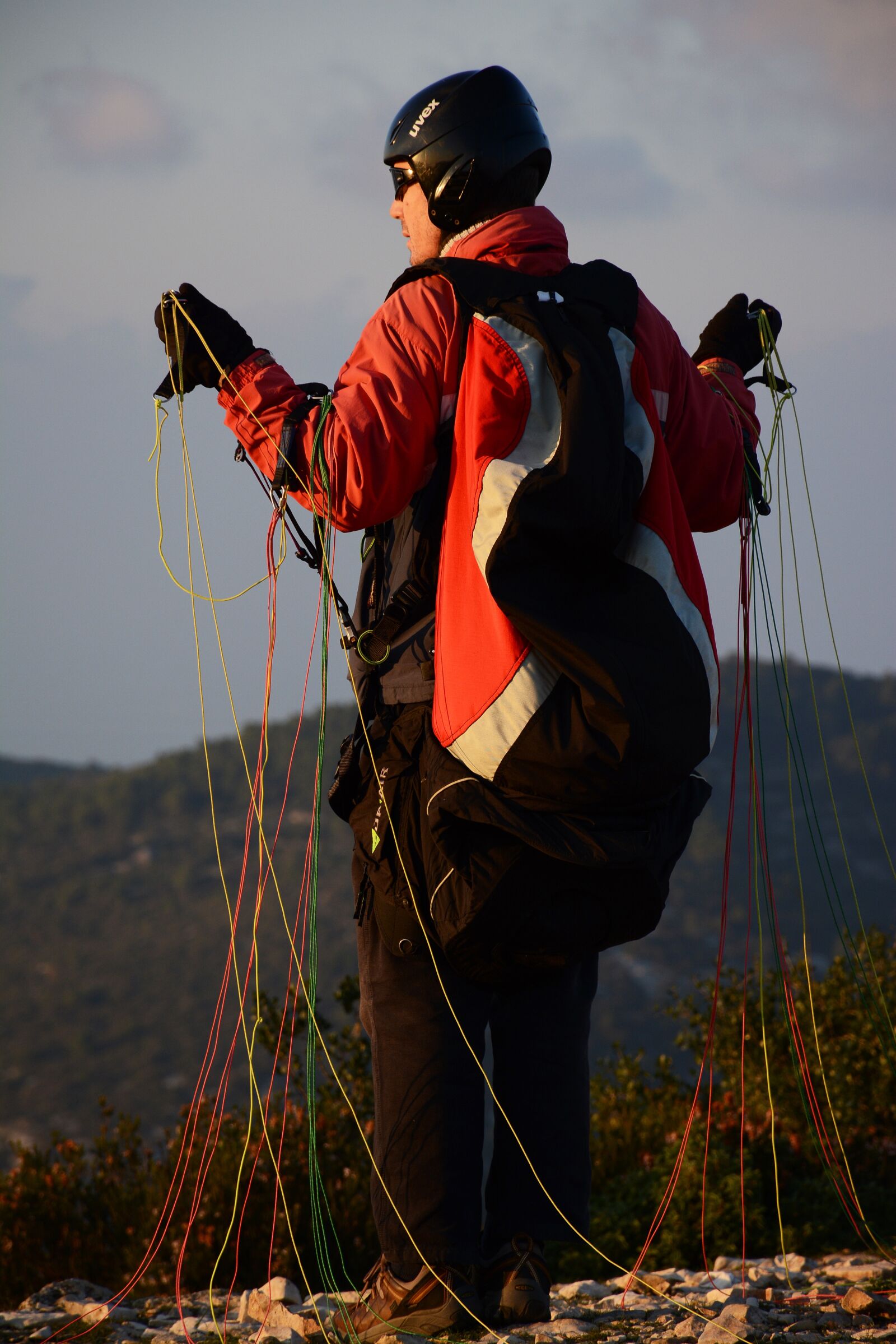 Nikon D7100 sample photo. Paragliding, sport, paraglider photography