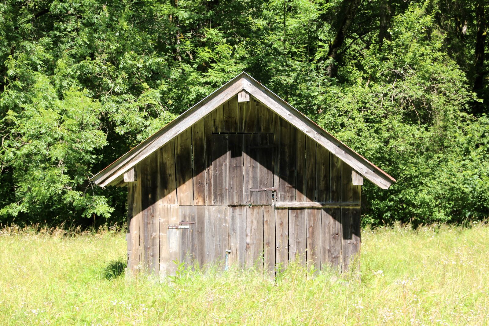 Canon EOS 600D (Rebel EOS T3i / EOS Kiss X5) sample photo. Woodhouse, log cabin, forest photography