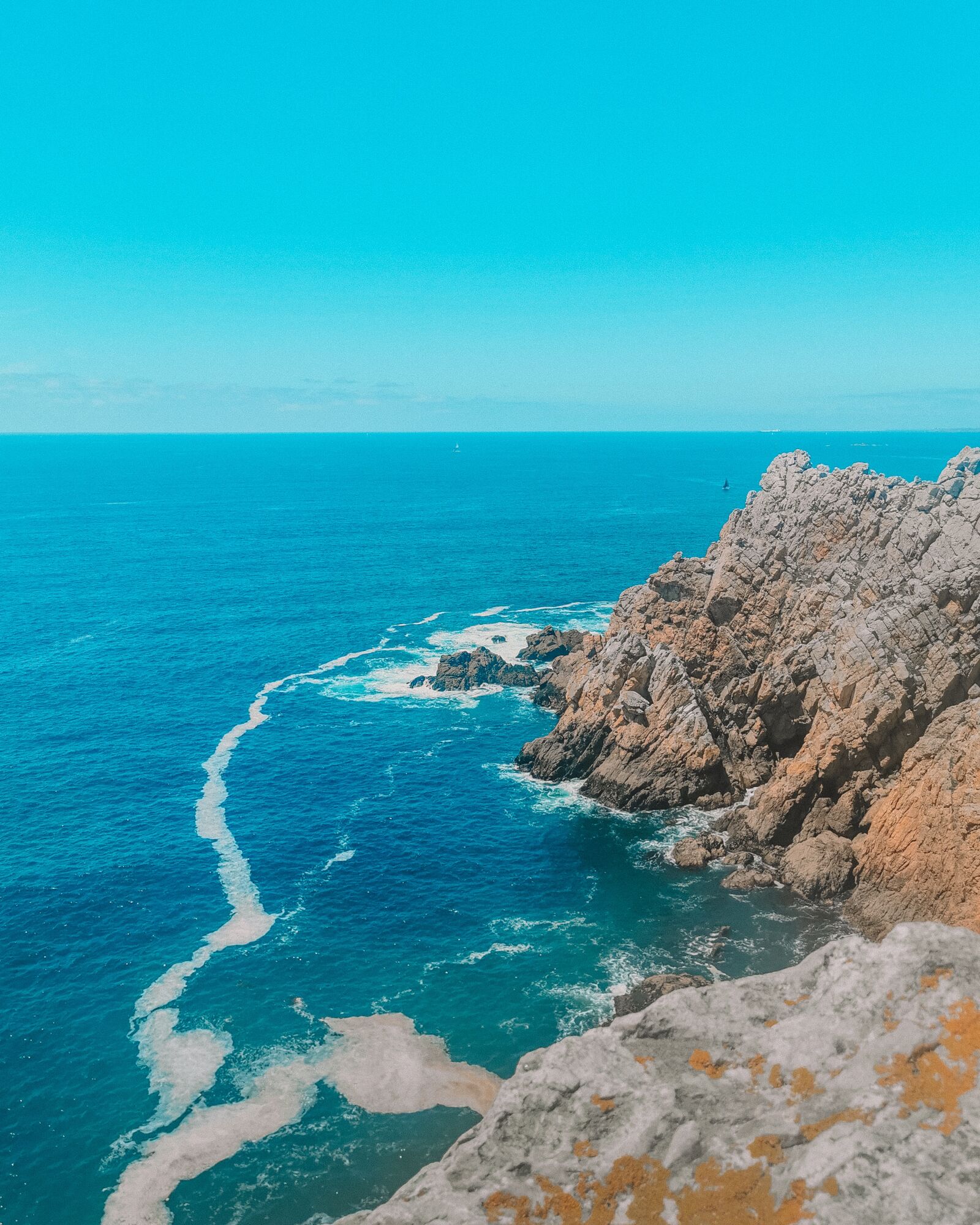 HUAWEI P30 Pro sample photo. Coast, ocean, cliffs photography