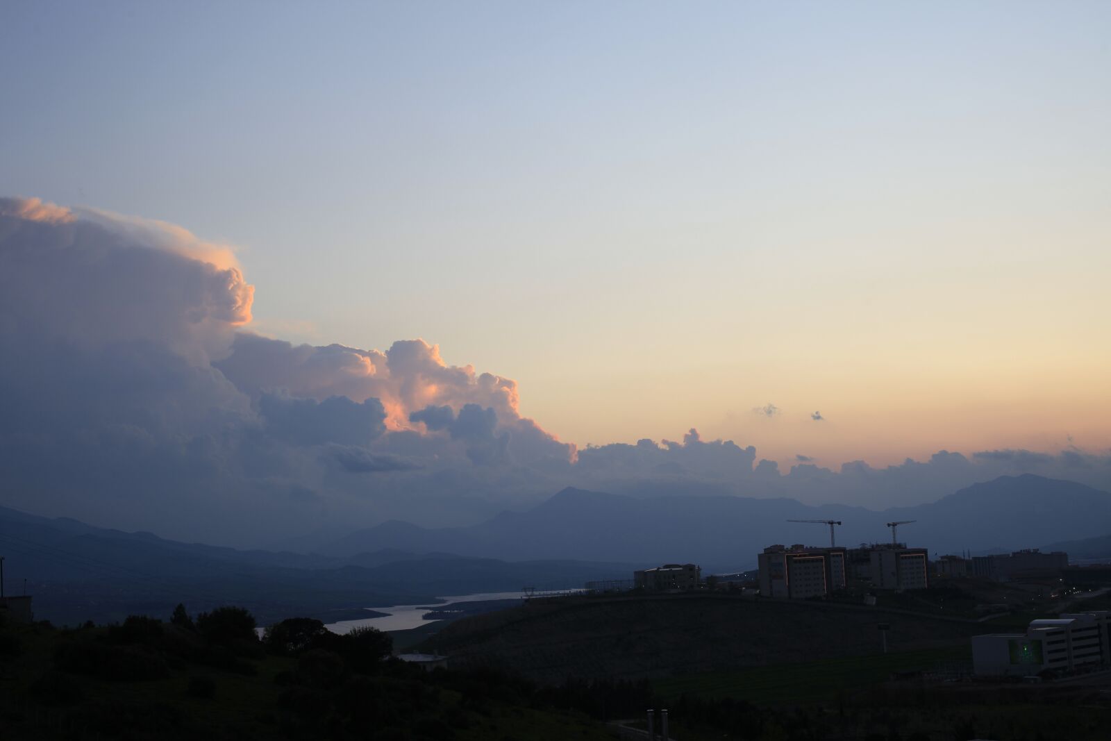 Canon EOS 5D Mark II sample photo. Evening, cloud, mountain photography