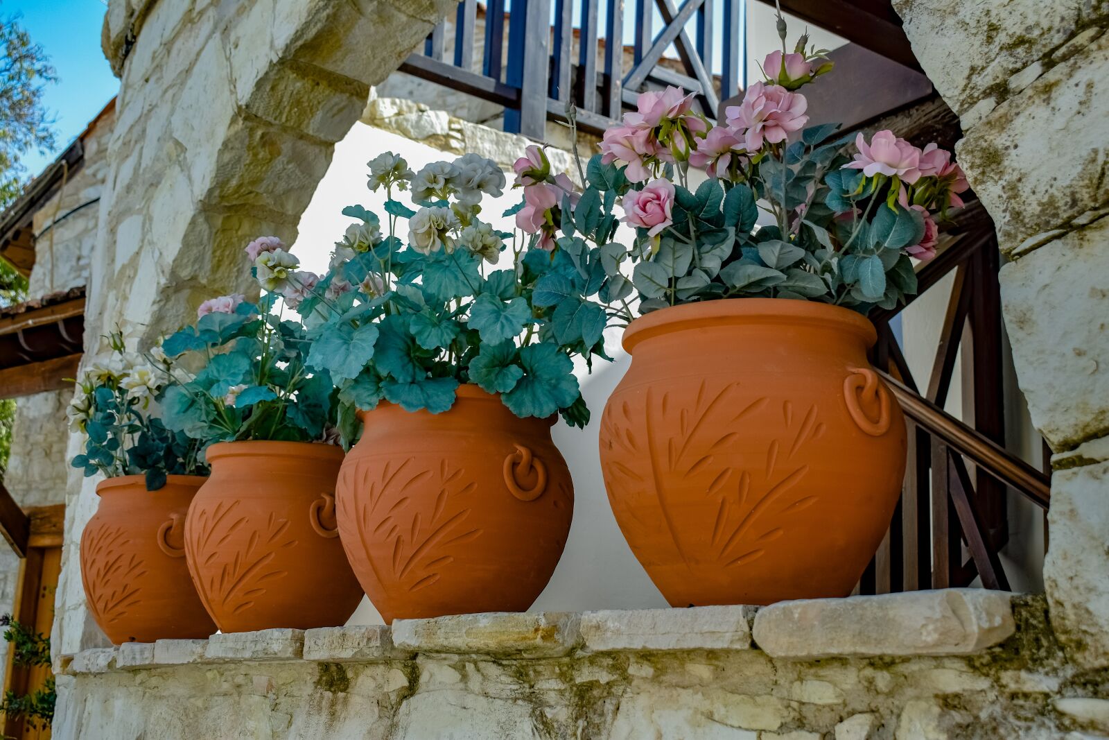 Nikon D3300 sample photo. Pottery, flower pot, decorative photography