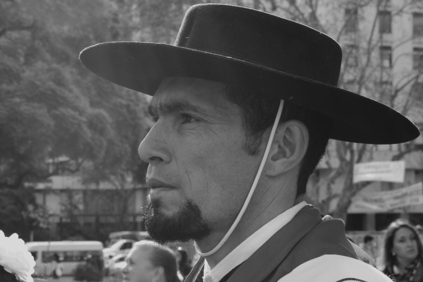 Nikon D3100 sample photo. Gaucho, person, hat photography