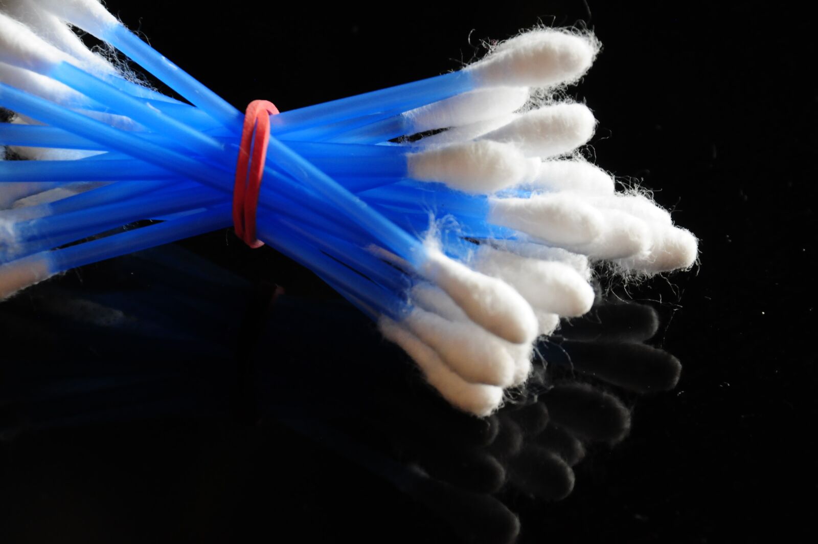 Nikon D300S sample photo. Cotton swabs, swab, cosmetics photography