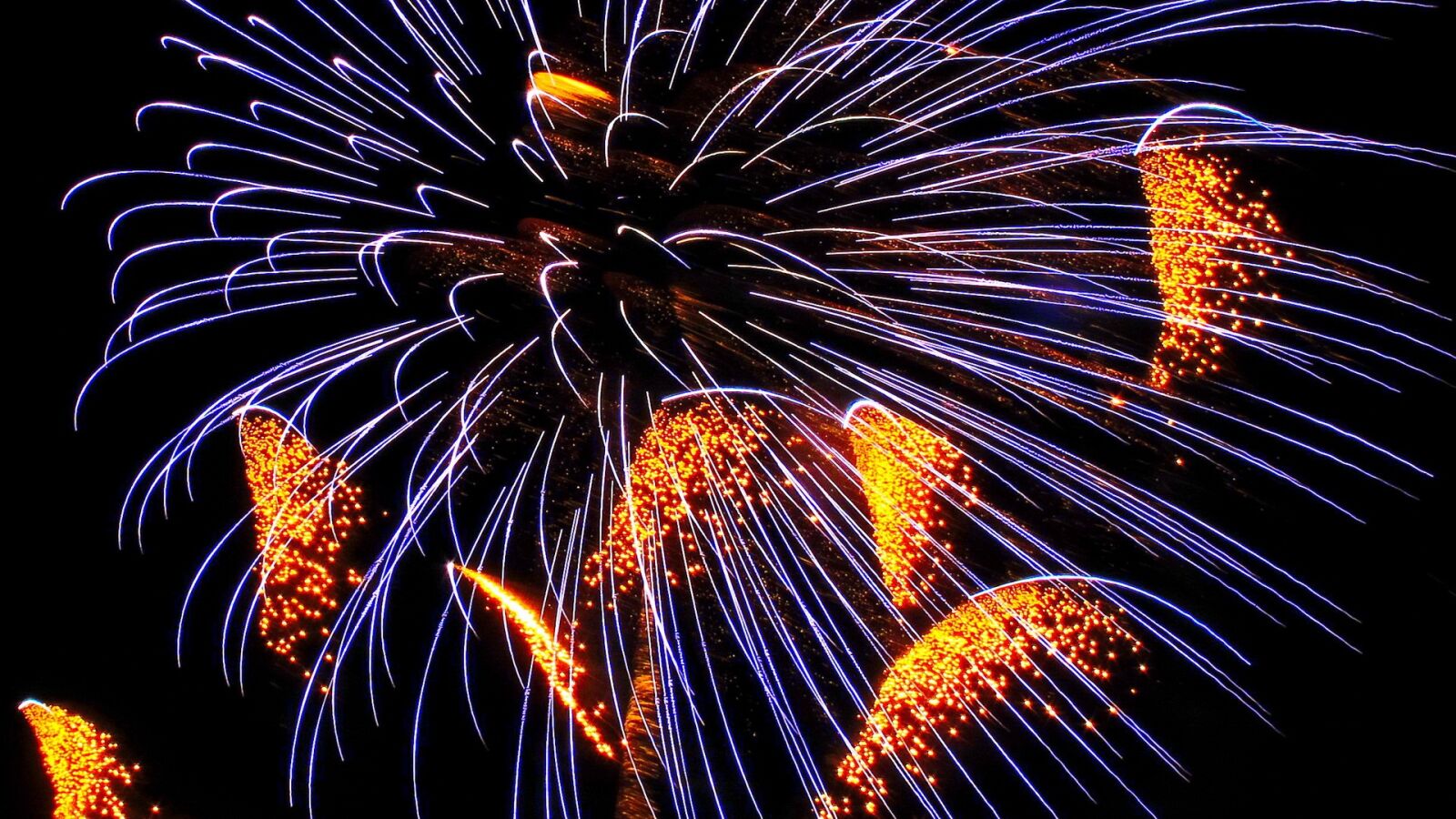 Canon PowerShot G11 sample photo. Fireworks, light, colors photography