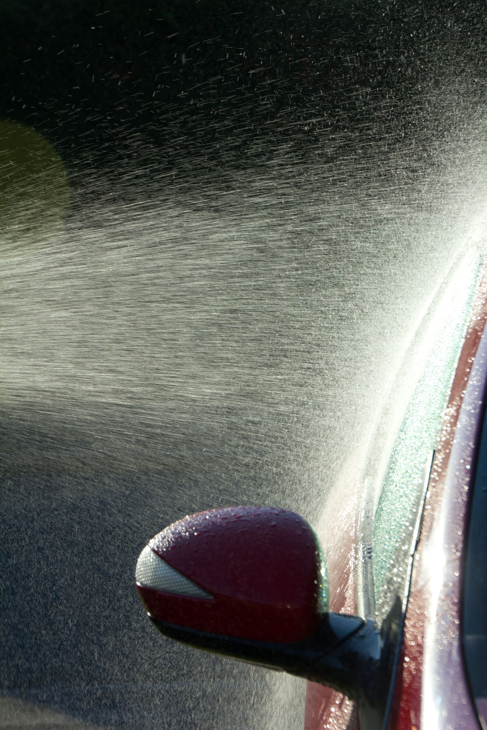 Canon EOS 550D (EOS Rebel T2i / EOS Kiss X4) sample photo. Car wash, red, car photography