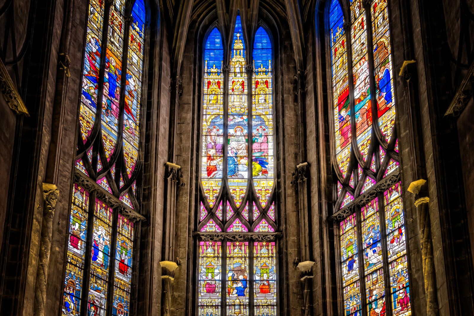 Nikon D3300 sample photo. Church, window, stained glass photography