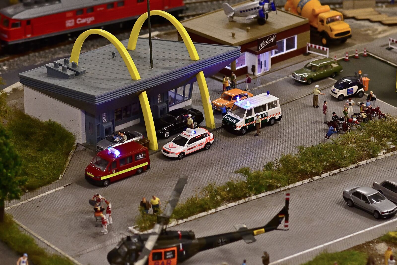 Nikon D5600 sample photo. Model railway system, miniatures photography