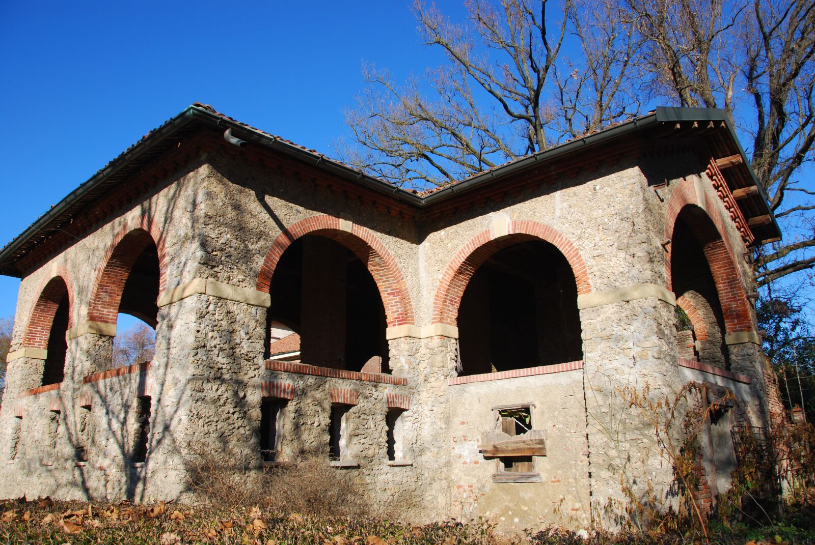 Nikon D80 sample photo. Cascina, mill, park photography