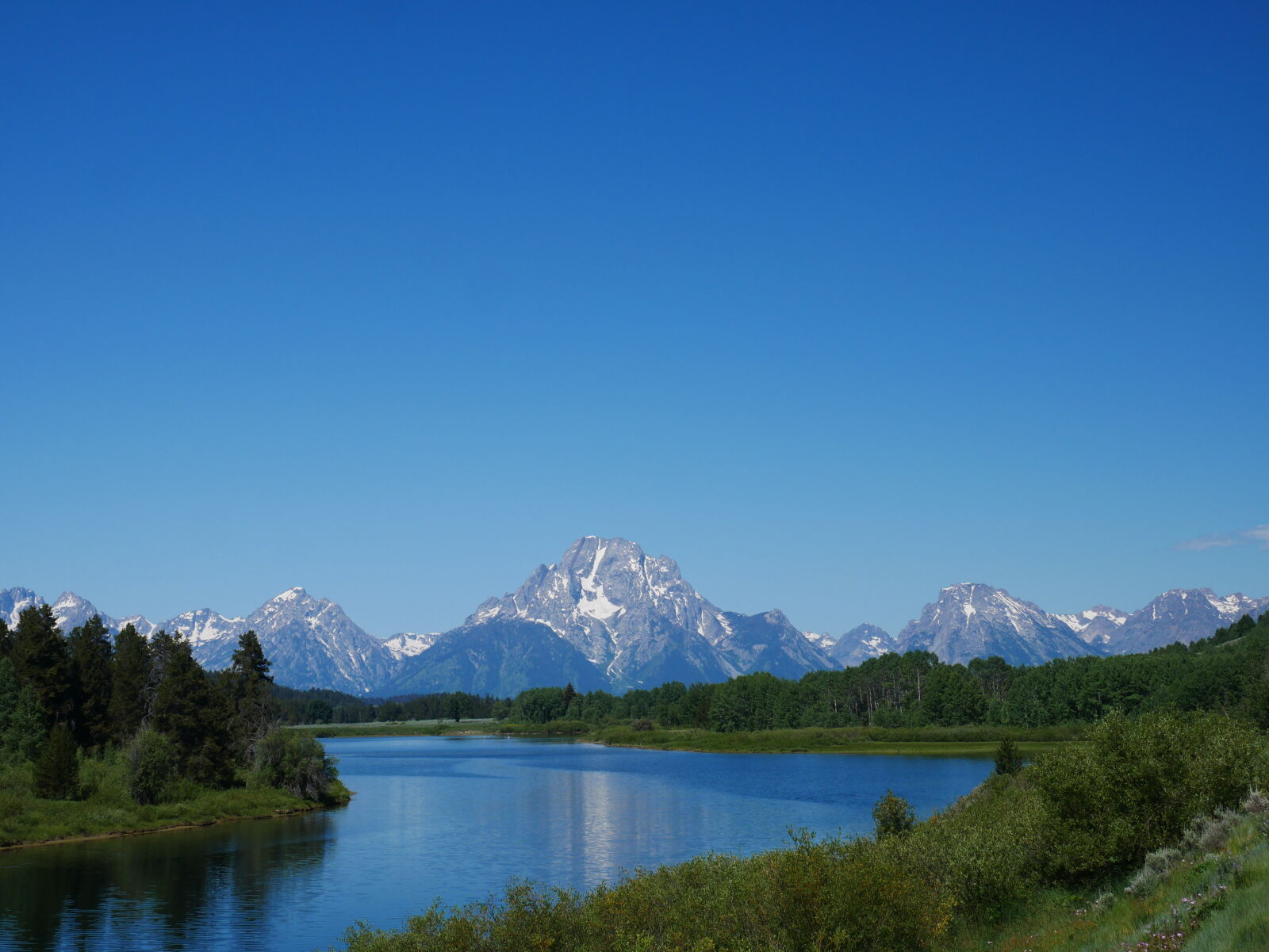 Panasonic Lumix DMC-GX85 (Lumix DMC-GX80 / Lumix DMC-GX7 Mark II) sample photo. Oxbow bend photography