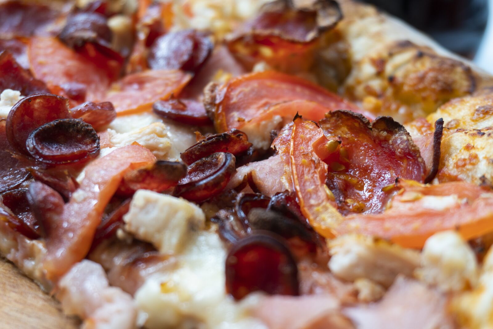 Sony a6300 sample photo. Pizza, tasty, dinner photography
