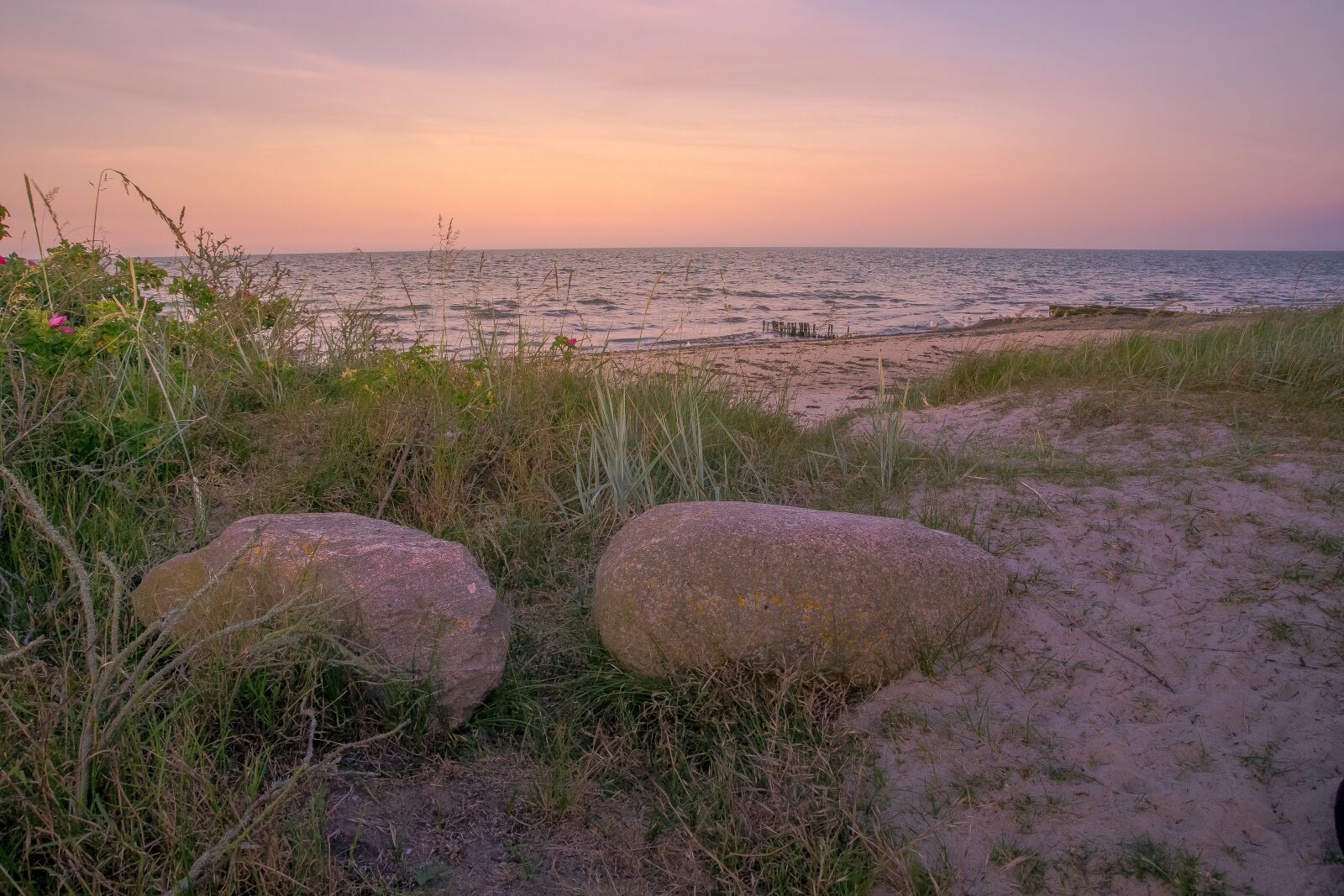 Sony SLT-A77 sample photo. Baltic sea, beach, rock photography