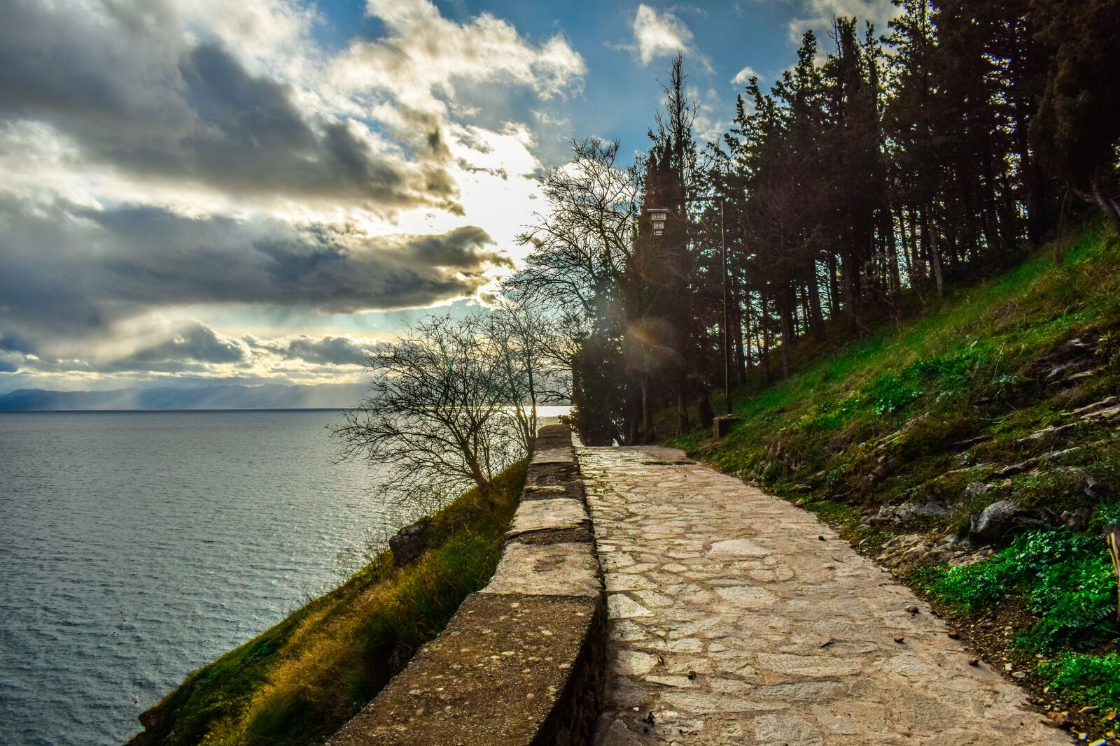 Nikon D3300 sample photo. Ohrid, north makedonia, path photography