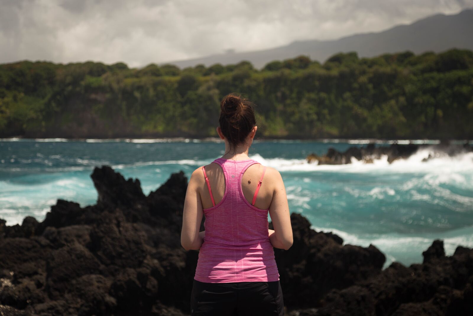 Canon EOS 6D + Canon EF 24-105mm F4L IS USM sample photo. Coast, ocean, person photography